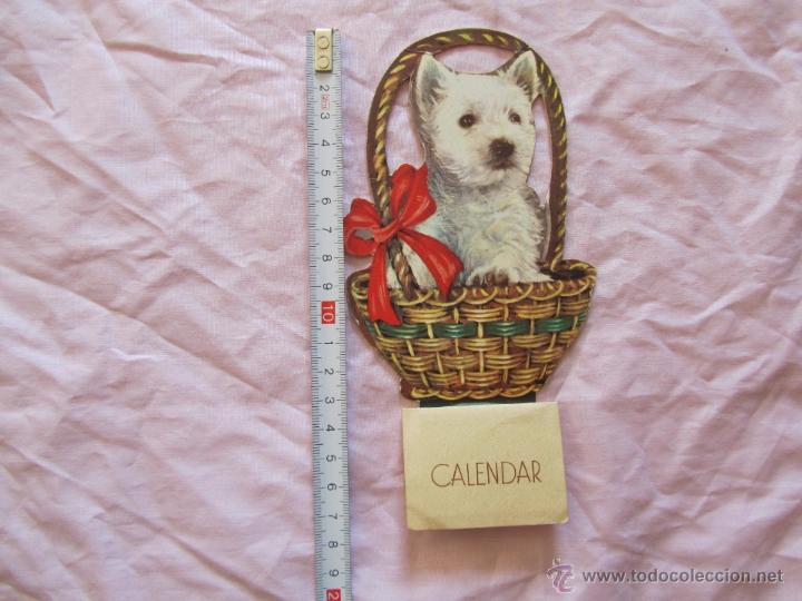 Coleccionismo calendarios: Calendario 1966 perrito en cesta completo - Foto 6