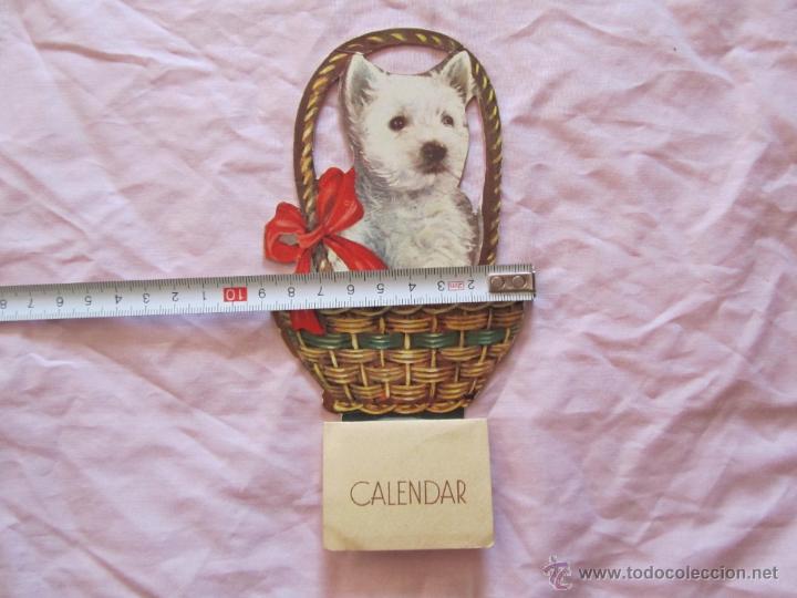 Coleccionismo calendarios: Calendario 1966 perrito en cesta completo - Foto 7