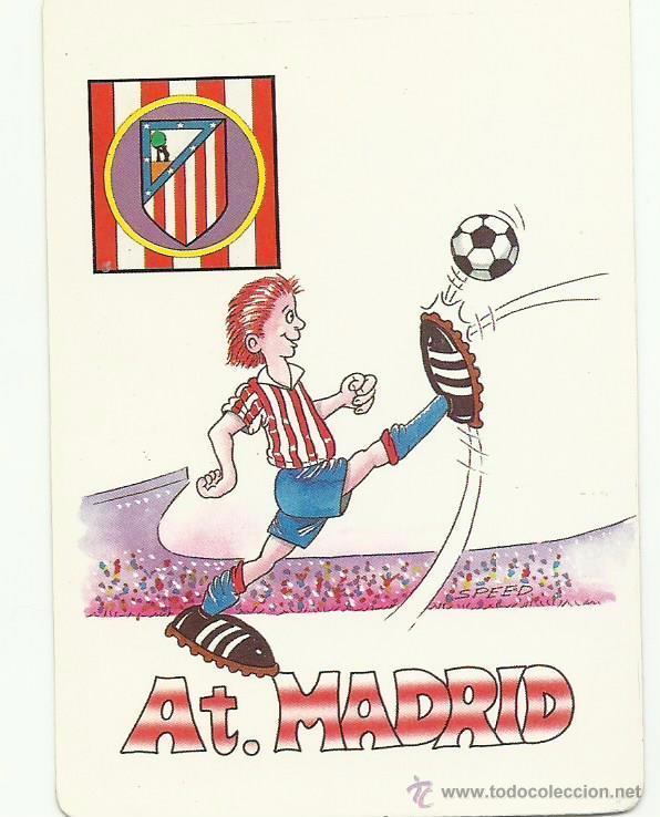 Coleccionismo Calendarios: Calendario del At. de Madrid del 1.997