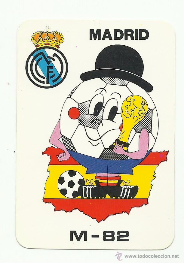 Coleccionismo Calendarios: Calendario del R.Madrid de 1.982