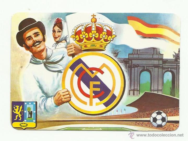 Coleccionismo Calendarios: Calendario del R. Madrid del 1.986