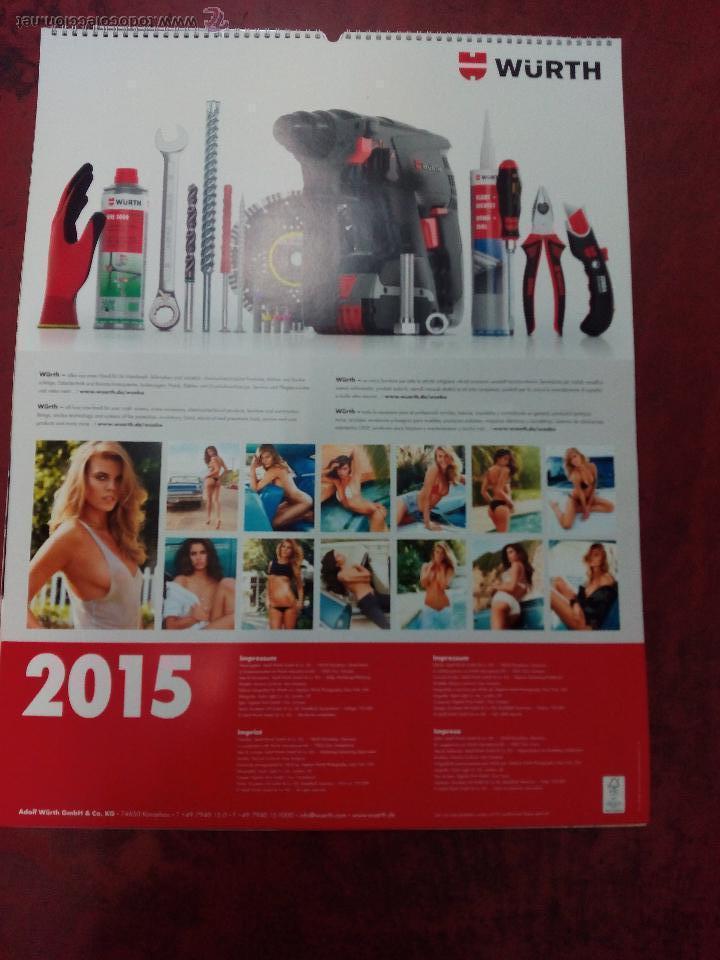 calendario wurth 2015 Comprar Calendarios antiguos en todocoleccion
