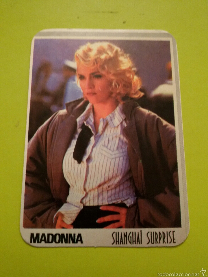 Coleccionismo Calendarios: Calendario de bolsillo - 1990 / Tema actores - MADONNA en SHANGHAI SURORISE #1682