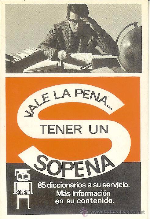 Coleccionismo Calendarios: CALENDARIO PUBLICITARIO - 1967 - RAM&Oacute;N SOPENA