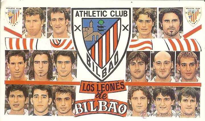 Coleccionismo Calendarios: CALENDARIO PUBLICITARIO F&Uacute;TBOL - 2000 - ATHLETIC CLUB DE BILBAO