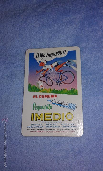 Coleccionismo calendarios: Calendario a&ntilde;o 1976 pegamento imedio