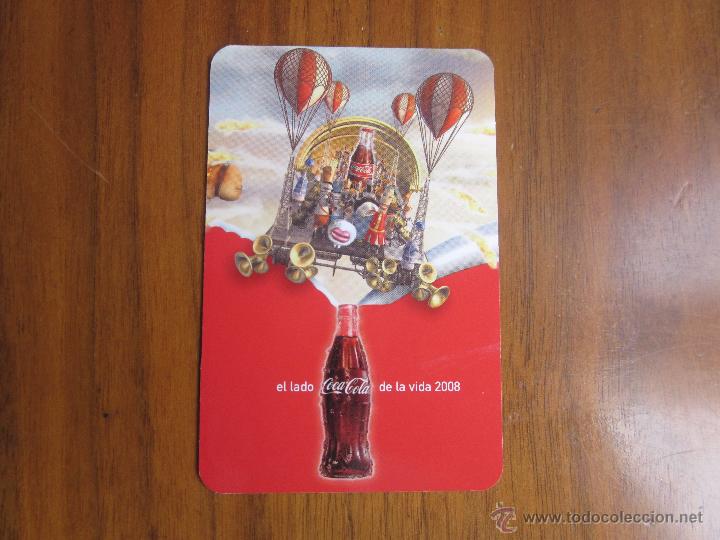 Collectionnisme Calendriers: CALENDARIO NO FOURNIER COCA COLA DEL 2008