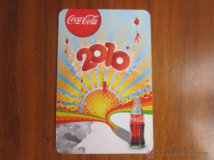 Collectionnisme Calendriers: CALENDARIO NO FOURNIER COCA COLA DEL 2010
