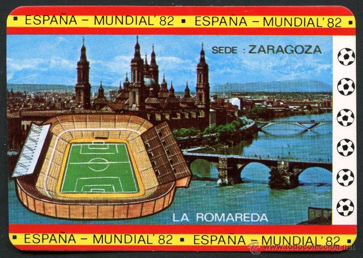 Coleccionismo calendarios: CALENDARIO DE BOLSILLO, COPA MUNDIAL DE F&Uacute;TBOL, SEDE: ZARAGOZA, 1982