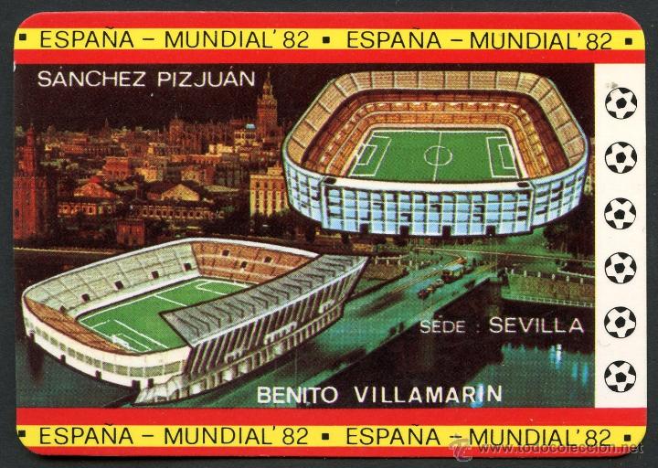 Coleccionismo calendarios: CALENDARIO DE BOLSILLO, COPA MUNDIAL DE F&Uacute;TBOL, SEDE: SEVILLA, 1982