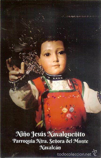 Coleccionismo calendarios: CALENDARIO - 2016 NI&Ntilde;O JES&Uacute;S NAVALQUE&Ntilde;ITO - PARROQUIA NTRA. SRA. DEL MONTE - NAVALC&Aacute;N (TOLEDO)