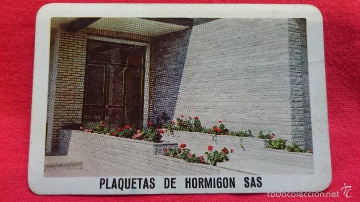 Sammeln von Kalendern: CALENDARIO HERACLIO FOURNIER PLAQUETAS DE HORMIGON SAS 1968