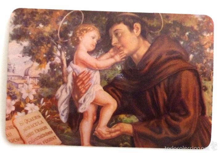 Coleccionismo Calendarios: CALENDARIO DE BOLSILLO 2001. RELIGIOSOS. SAN ANTONIO DE PADUA.