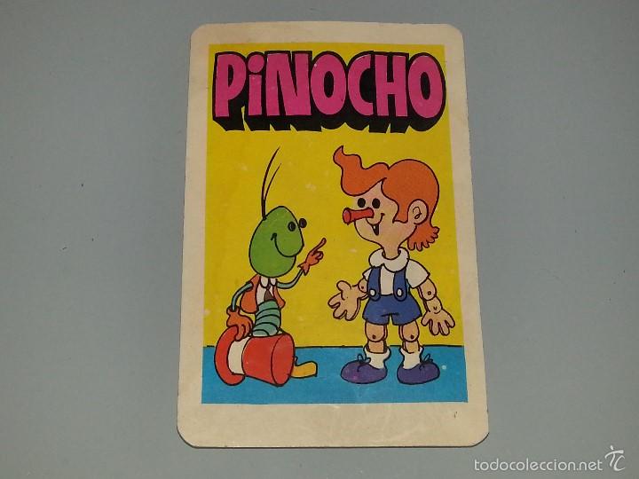 Coleccionismo Calendarios: ANTIGUO CALENDARIO DE NAIPES COMAS - PINOCHO - JUEGOS RECREATIVOS Y DIDACTICOS - A&Ntilde;O 1972