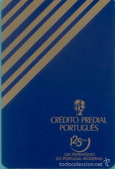 Coleccionismo Calendarios: Calendario de bolsillo Banco - credito predial portugues - A&ntilde;o 1989