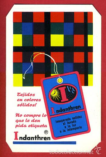 Collezionismo Calendari: CALENDARIO FOURNIER, PUBLICIDAD INDANTHERN , 1964 , ORIGINAL , CAL8189