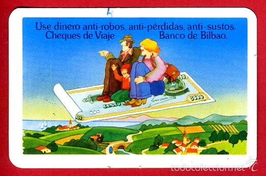 Collezionismo Calendari: CALENDARIO FOURNIER, PUBLICIDAD BANCO BILBAO , 1977 , ORIGINAL , CAL8193