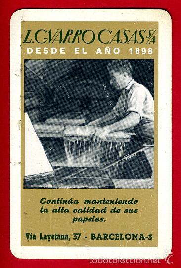 Collectables Calendars: CALENDARIO FOURNIER, PUBLICIDAD GUARRO CASAS , 1962 , ORIGINAL , CAL8250