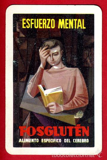Collectables Calendars: CALENDARIO FOURNIER, PUBLICIDAD FOSGLUTEN , 1960 , ORIGINAL , CAL8257