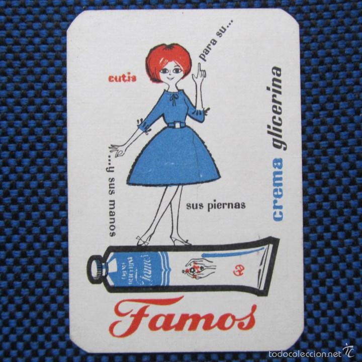 Collezionismo Calendari: Calendario 1962 Famos Crema glicerina