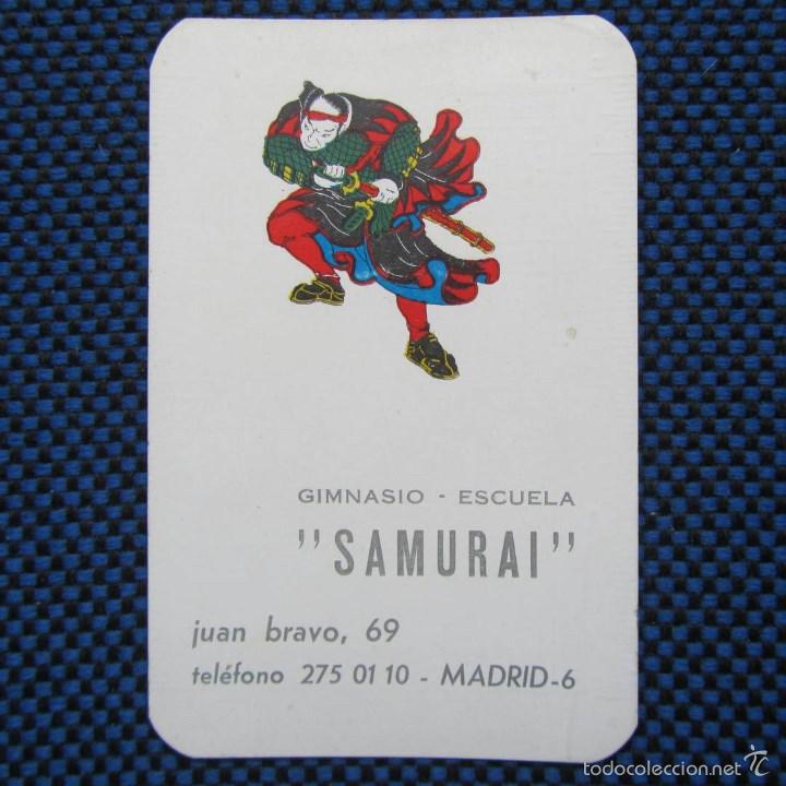 Collezionismo Calendari: Calendario 1965 Gimnasio - Escuela Samurai Madrid