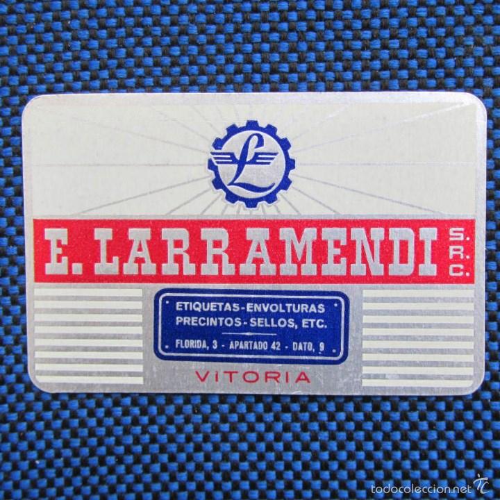 Coleccionismo calendarios: Calendario 1966 E. Larramendi Vitoria - Foto 1