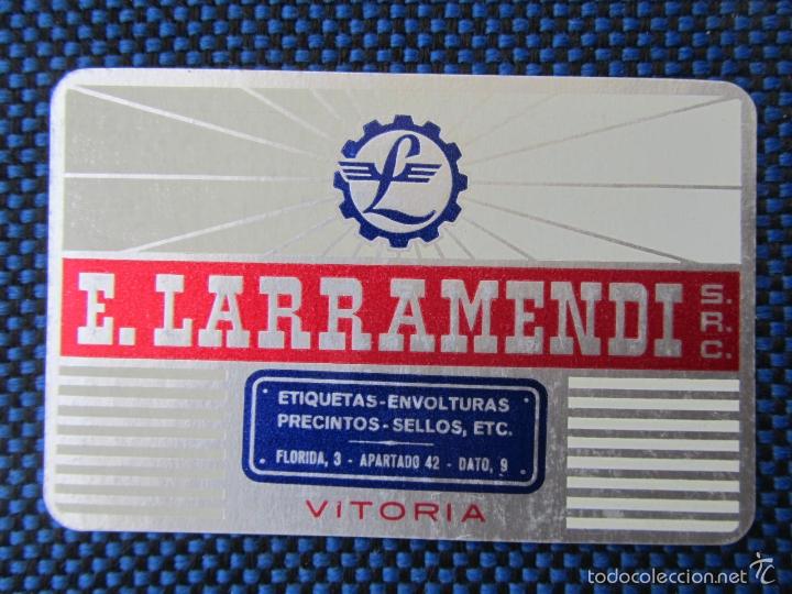 Coleccionismo calendarios: Calendario 1966 E. Larramendi Vitoria - Foto 2