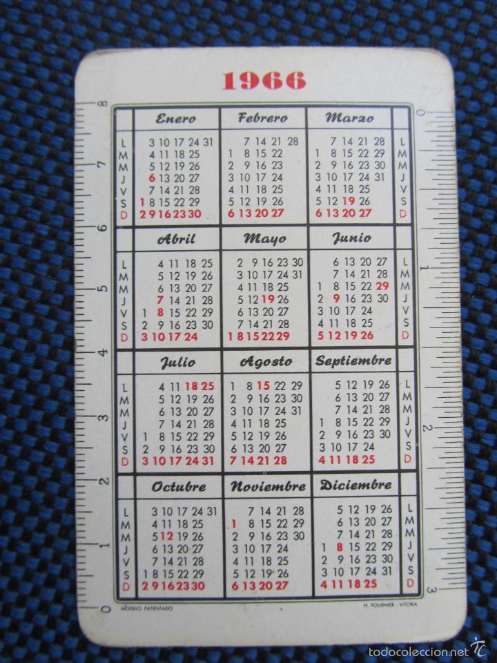 Coleccionismo calendarios: Calendario 1966 Estufa Super SER - Foto 3