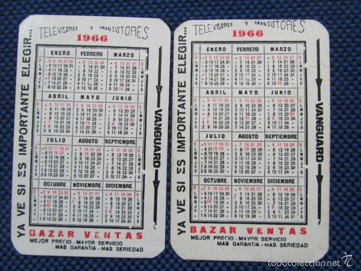 Coleccionismo calendarios: 2 calendarios 1966 Kelvinator - Foto 4