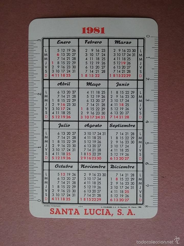 Calendario Año 1981 Seguros Santa Lucia Fourn Comprar Calendarios Antiguos En Todocoleccion 9476