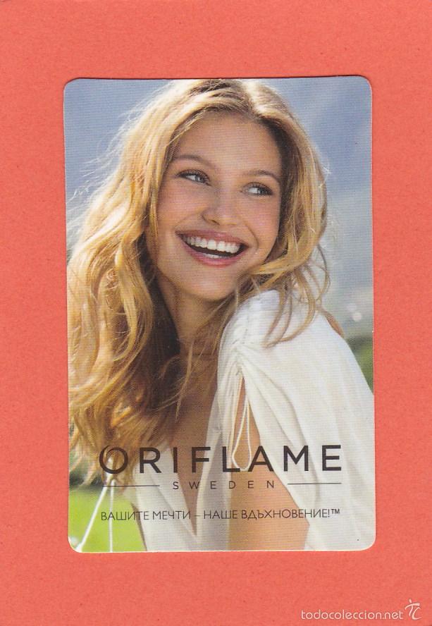 Coleccionismo calendarios: CALENDARIO EXTRANJERO 2014 - ORIFLAME. COSMETICOS. CHICA