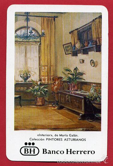 Collectables Calendars: CALENDARIO FOURNIER, PUBLICIDAD BANCO HERRERO , 1988 , ORIGINAL , CAL8296