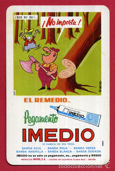 Collectables Calendars: CALENDARIO FOURNIER, PUBLICIDAD PEGAMENTO IMEDIO , 1978 , ORIGINAL , CAL8303