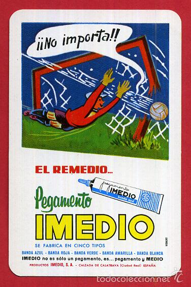 Collectables Calendars: CALENDARIO FOURNIER, PUBLICIDAD PEGAMENTO IMEDIO , 1975 , ORIGINAL , CAL8304