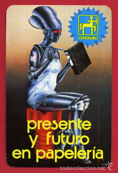 Collectables Calendars: CALENDARIO FOURNIER, PUBLICIDAD CENTAURO , 1984 , ORIGINAL , CAL8308