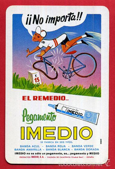 Collectables Calendars: CALENDARIO FOURNIER, PUBLICIDAD PEGAMENTO IMEDIO , 1976 , ORIGINAL , CAL8317