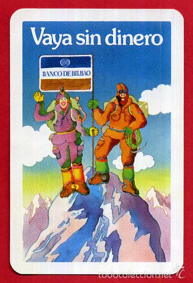 Collectables Calendars: CALENDARIO FOURNIER, PUBLICIDAD BANCO BILBAO , 1977 , ORIGINAL , CAL8323