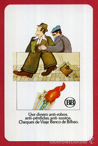 Collectables Calendars: CALENDARIO FOURNIER, PUBLICIDAD BANCO BILBAO , 1979 , ORIGINAL , CAL8340
