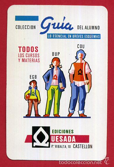 Collectables Calendars: CALENDARIO FOURNIER, PUBLICIDAD EDICIONES QUESADA , 1981 , ORIGINAL , CAL8353