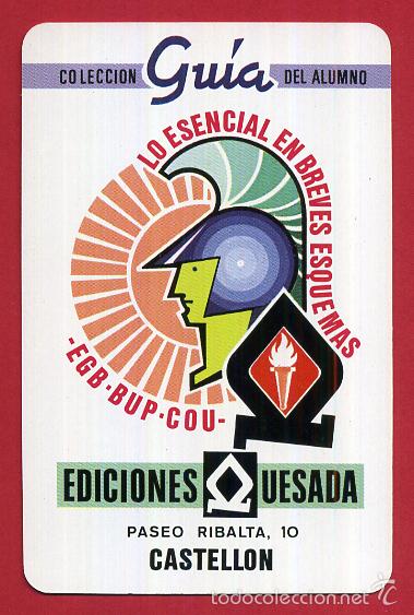 Collectables Calendars: CALENDARIO FOURNIER, PUBLICIDAD EDICIONES QUESADA , 1982 , ORIGINAL , CAL8357