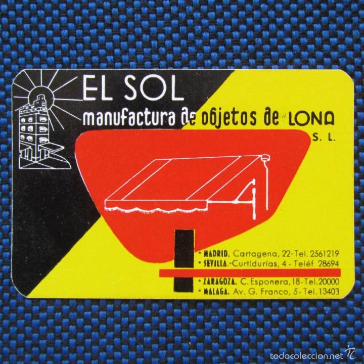 Collectables Calendars: Calendario 1964 manufacturas de objetos de lona El Sol S.L.