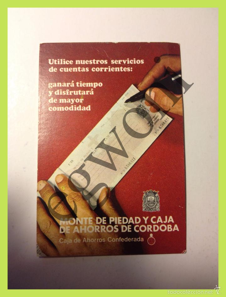 Collectables Calendars: Calendario de mano - A&ntilde;o 1974 - Monte de Piedad y Caja de Ahorros de C&oacute;rdoba