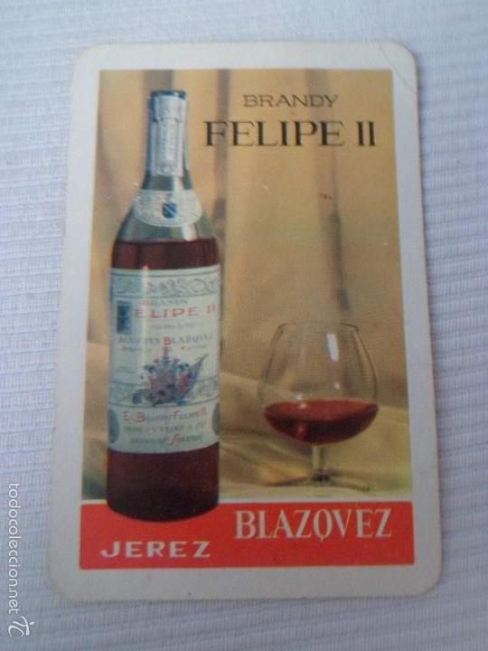 Coleccionismo Calendarios: CALENDARIO FOURNIER - BRANDY FELIPE II - A&Ntilde;O 1959