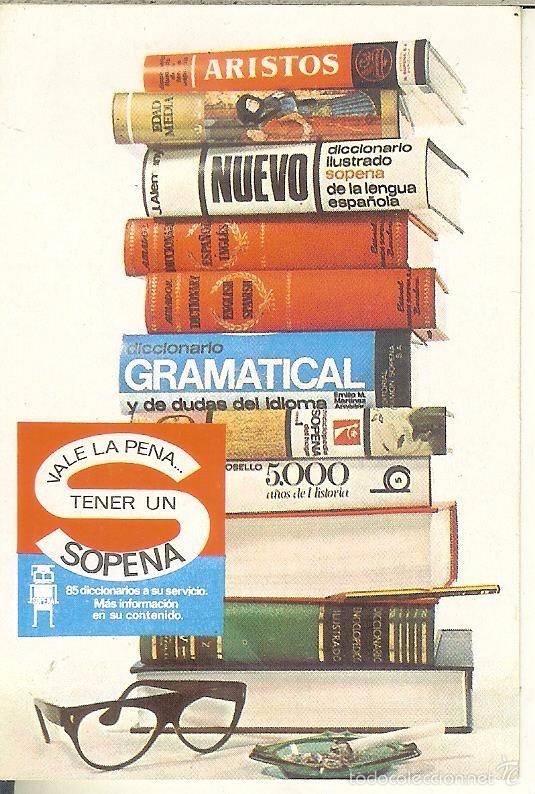 Coleccionismo Calendarios: CALENDARIO PUBLICITARIO - 1969 - EDITORIAL RAM&Oacute;N SOPENA