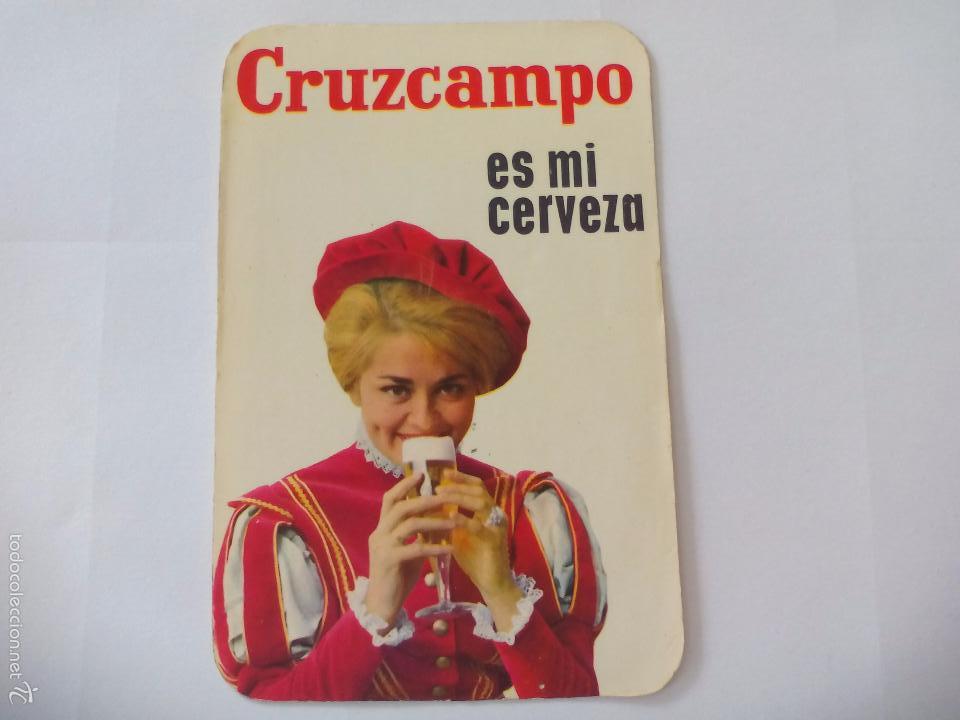 Coleccionismo Calendarios: Calendario Cruzcampo. 1965. Es mi cerveza