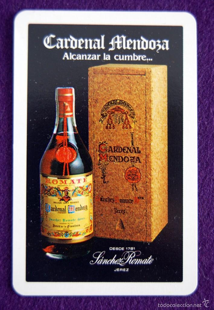 Collezionismo Calendari: CALENDARIO FOURNIER. CARDENAL MENDOZA. 1988