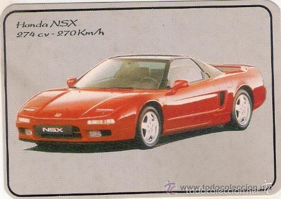 Coleccionismo Calendarios: -44511 CALENDARIO COCHE DEPORTIVO, HONDA NSX, A&Ntilde;O 1993, PUBLICITARIO EXTRANJERO