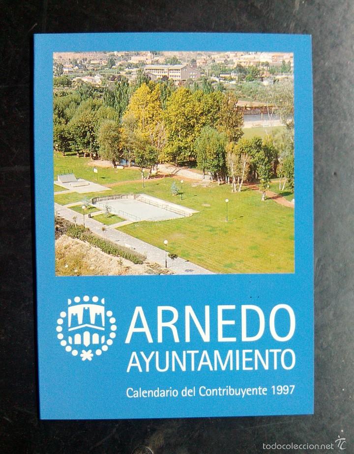 Coleccionismo Calendarios: Calendario del contribuyente 1997 - arnedo, la rioja