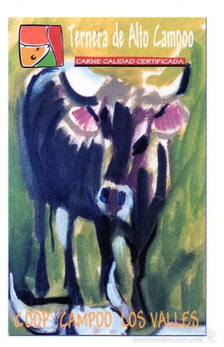 Coleccionismo Calendarios: Calendario de Publicidad 2005 - TERNERA DEL ALTO CAMPOO