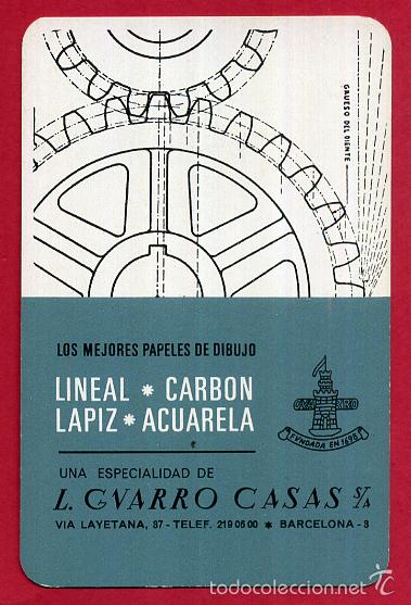 Collectionnisme Calendriers: CALENDARIO FOURNIER, PUBLICIDAD GUARRO CASAS , 1967 , ORIGINAL , CAL8444